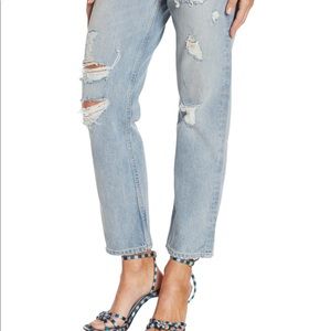 GRLFRND HELENA High waist distressed jeans size 26